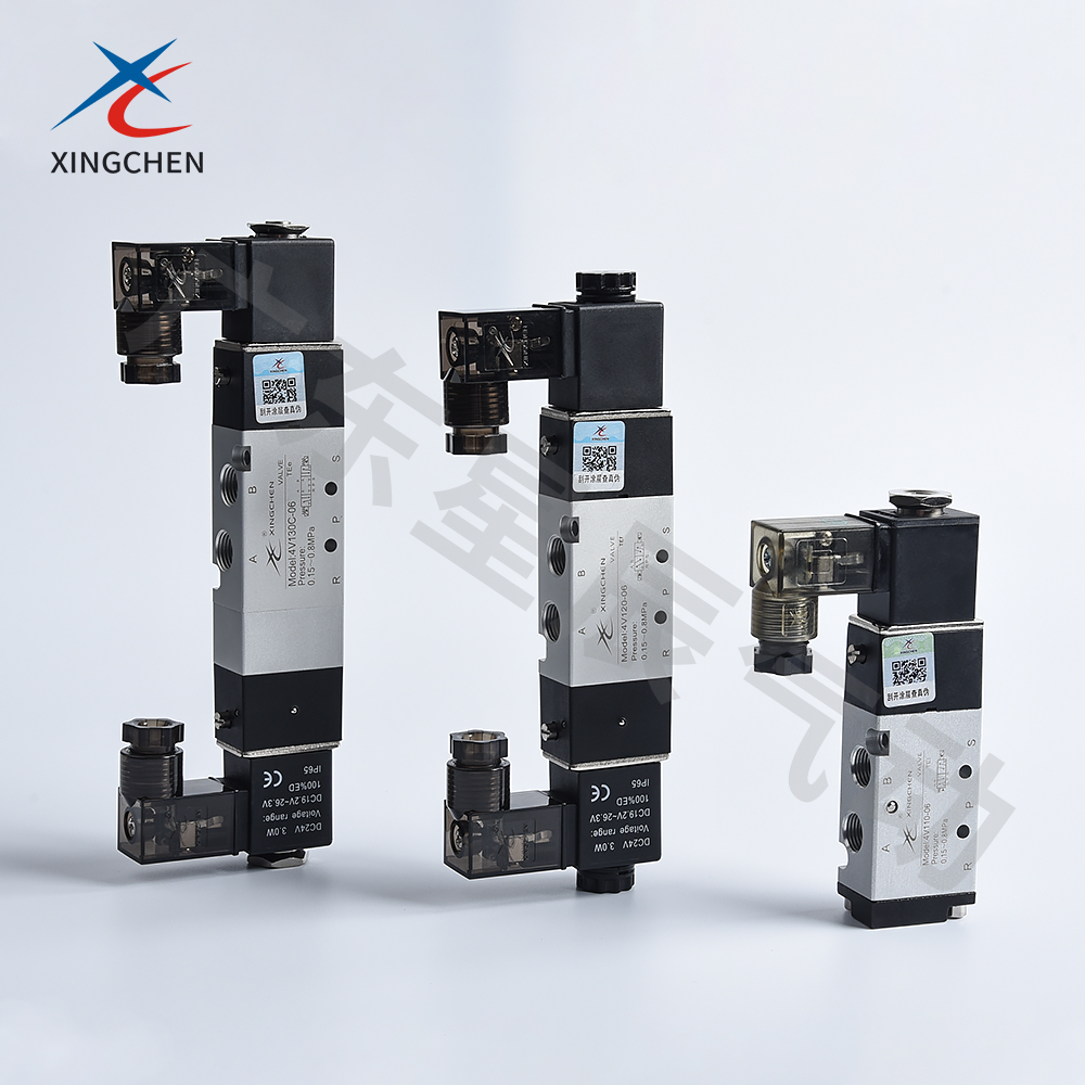 電磁閥(五口二位、五口三位)4V100系列